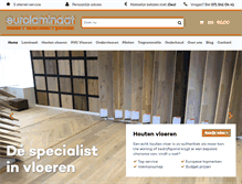 Tablet Screenshot of eurolaminaat.nl